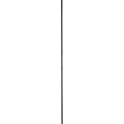Hoekprofiel kunststof zwart 30x30 mm 260 cm