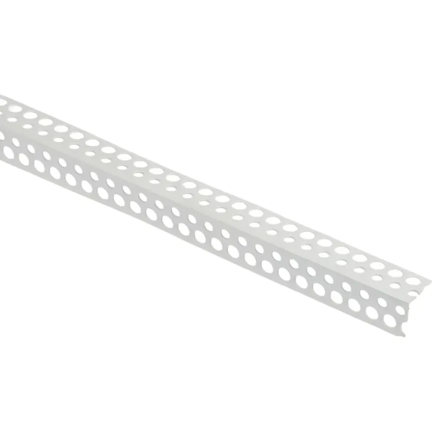 Hoekprofiel PVC voor 1-3 mm stukdikte wit 260 cm