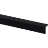 Hoekprofiel zwart 25x25mm 260cm