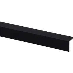 Hoekprofiel zwart 25x25mm 260cm