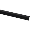 Hoekprofiel zwart 15x15mm 260cm zelfklevend