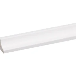 Hollat grenen wit gelakt 16 x 16 mm 270 cm