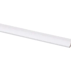 Hollat MDF zelfklevend 13x13 mm wit lengte 260 cm