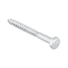 KARWEI Houtdraadbout gegalvaniseerd M10x60mm 3 stuks