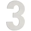 Huiscijfer 3 RVS