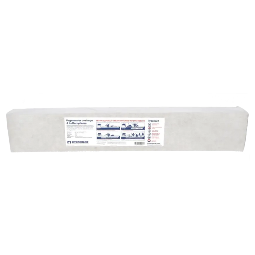 Hydroblob regenwaterbuffer 34 liter 120x15x20cm