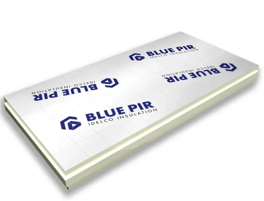 Idelco BLUE PIR isolatieplaat 120 x 60 cm 8 cm (Rd 3.6) 0,72 m²