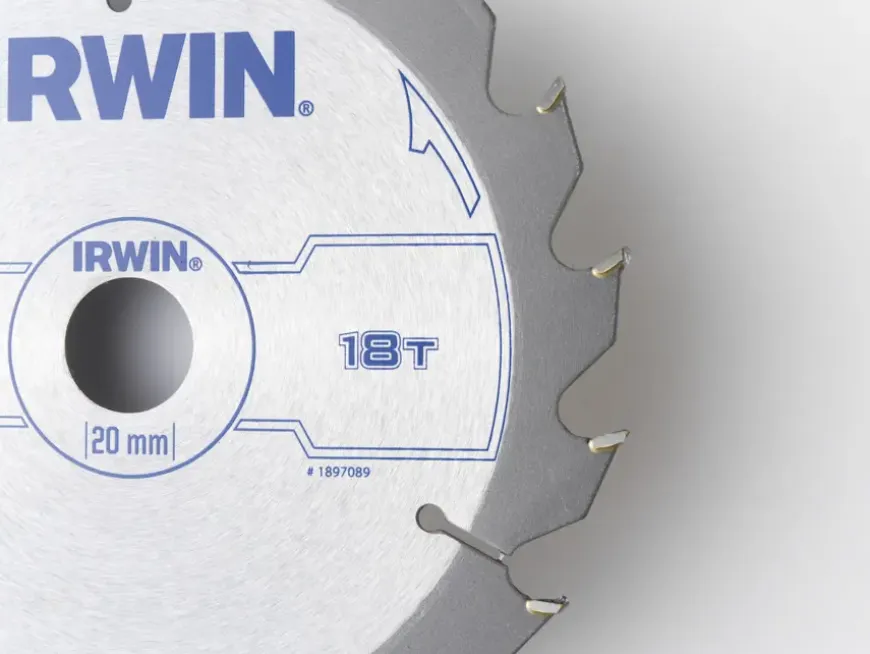Irwin cirkelzaagblad Ø150 mm met asgat 20mm, vertanding 18T