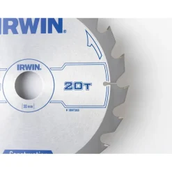Irwin cirkelzaagblad 210x30,20&16 mm 20t