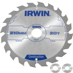 Irwin cirkelzaagblad 210x30,20&16 mm 20t
