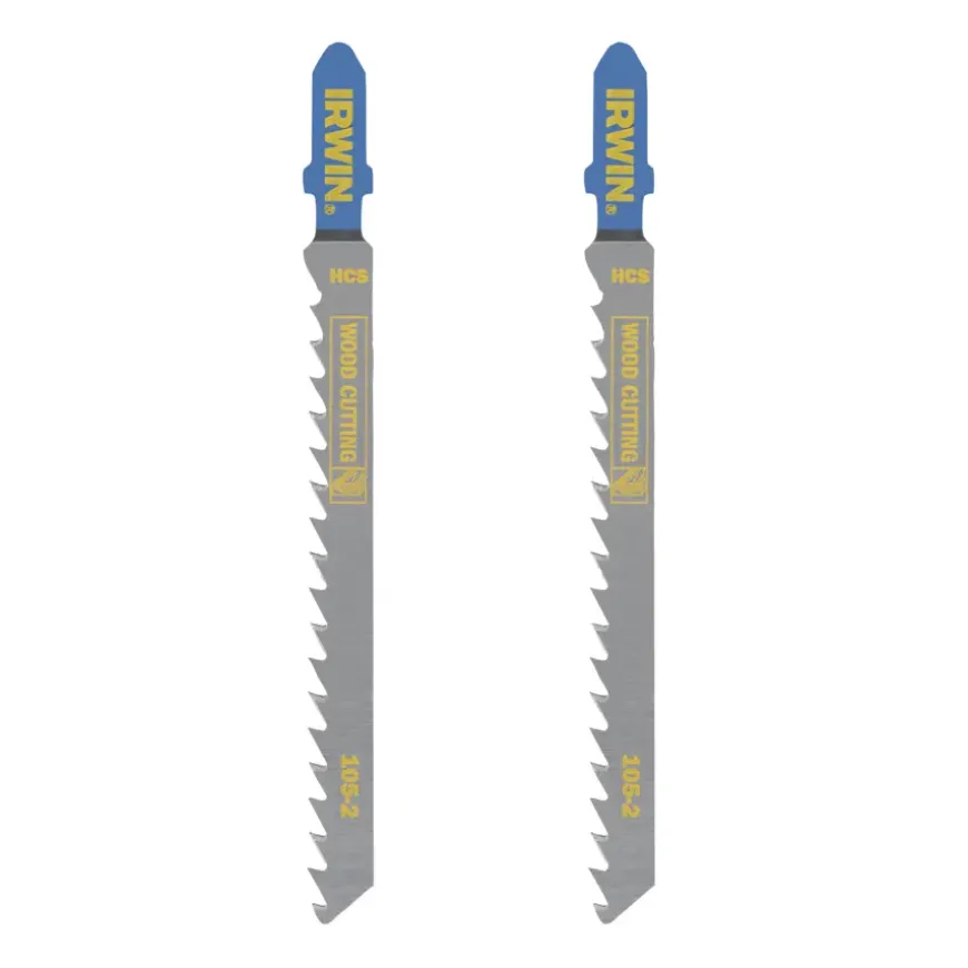 Irwin decoupeerzaagblad medium T-aansluiting voor hout - 2 stuks