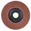 Irwin lamellenschuurschijf voor haakse slijper Ø 125 mm korrelgrootte K120.