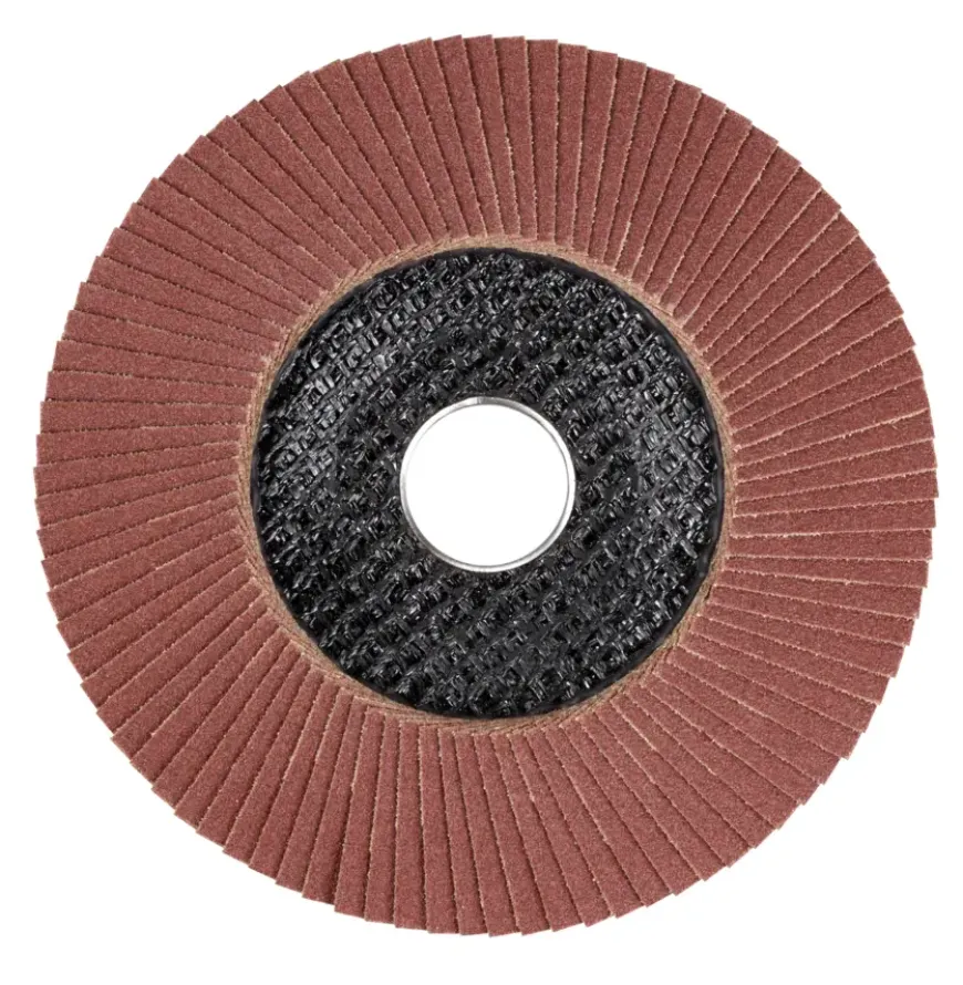 Irwin lamellenschuurschijf voor haakse slijper Ø 125 mm korrelgrootte K120.