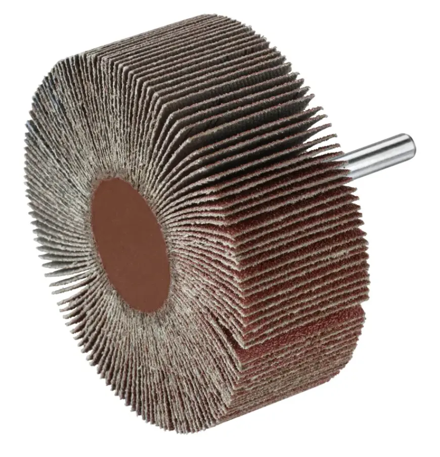 Irwin lamellenschuurwiel voor (accu)boormachine. Ø80 mm. Lengte 30 mm. Korrel 80.