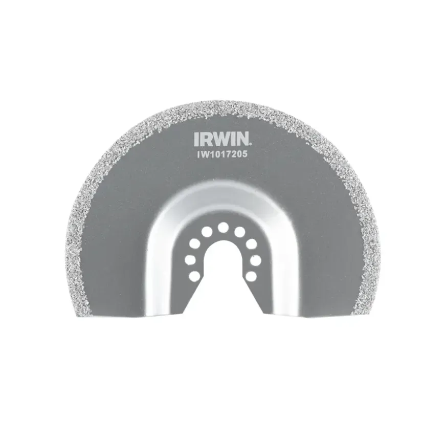 Irwin multitool accessoire - segmentzaagblad voor uitslijpen van voegen voor B+D multitool MT300KA - 92 mm