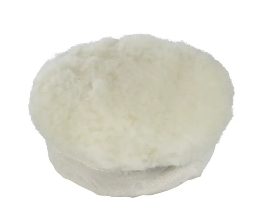 Irwin polijstschijf Ø125 mm van synthetisch lamsvacht.