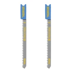 Irwin Pro decoupeerzaagblad grof U-aansluiting voor hout / multiplex - 2 stuks - tot 20 mm