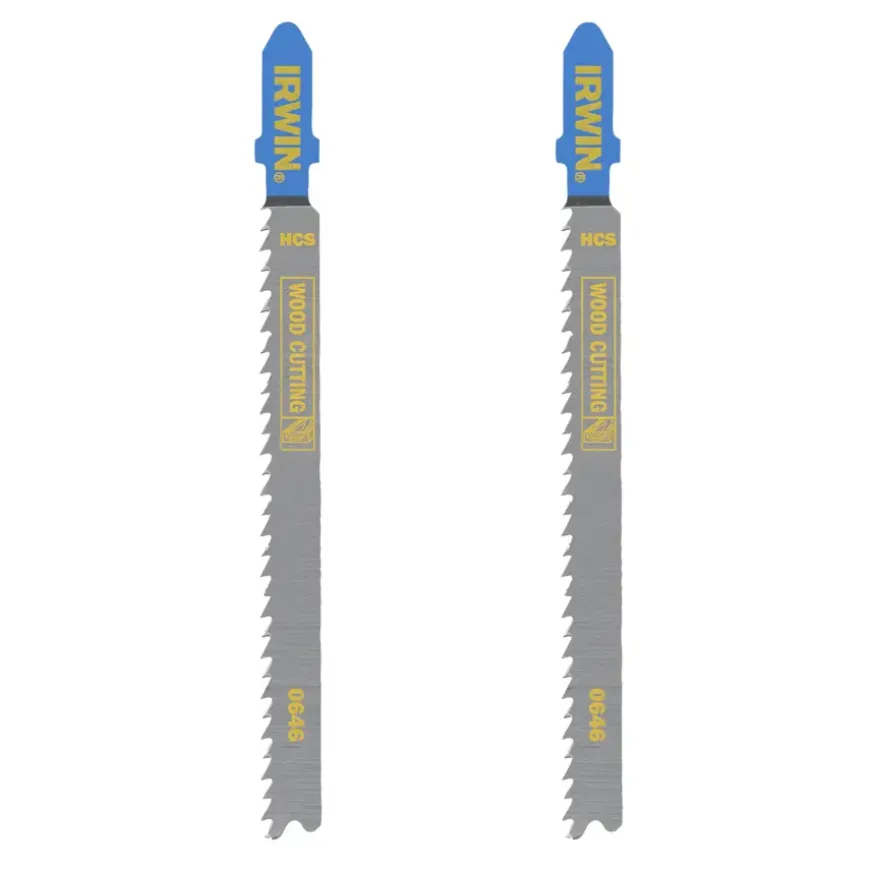 Irwin Pro decoupeerzaagblad T-aansluiting voor laminaat / spaanplaat - 2 stuks