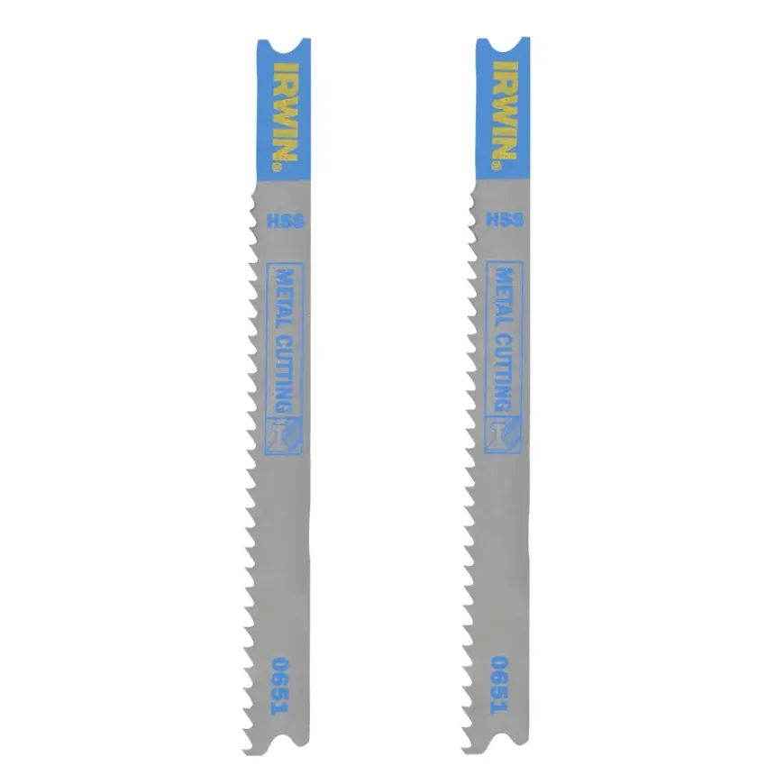 Irwin Pro decoupeerzaagblad U-aansluiting voor metaal - 2 stuks - tot 6 mm