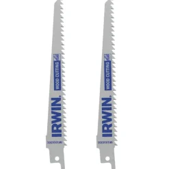 Irwin reciprozaagblad voor hout / PVC - 2 stuks - 152 mm