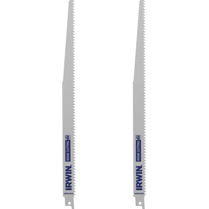 Irwin reciprozaagblad voor hout / PVC - 2 stuks - 305 mm
