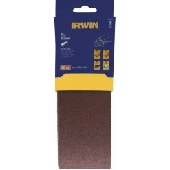 Irwin schuurband 75 x 457 mm K80 voor B+D KA86/88, 3 stuks