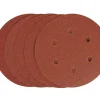 Irwin schuurschijf rond Ø150 mm zelfhechtend K120, 5 stuks