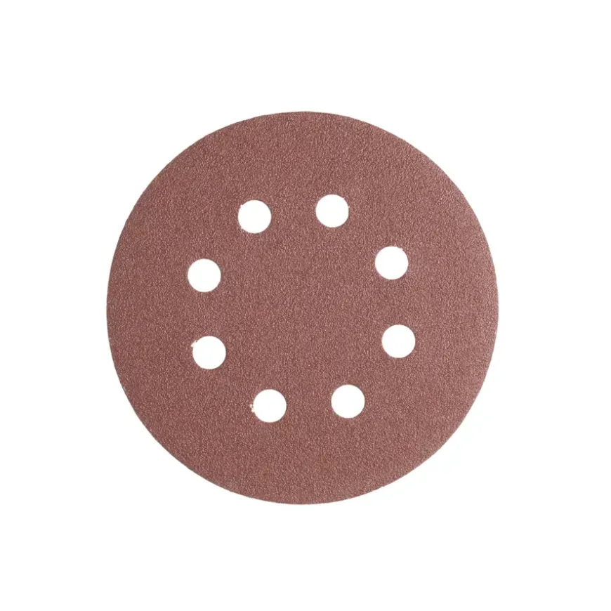 Irwin schuurschijf rond Ø125 mm zelfhechtend K80, 5 stuks
