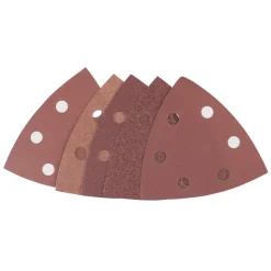 Irwin schuurvel driekhoek 95 x 95 mm zelfhechtend K60/K120/K180/K320, 20 stuks