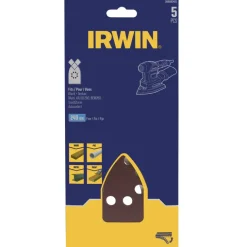 Irwin schuurvel voor B+D Multischuurmachine zelfklevend K240, 5 stuks