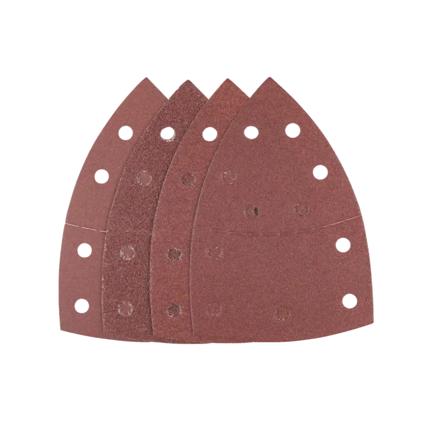 Irwin schuurvel voor multischuurmachines Bosch PSM, Skil, Lux, Metabo, zelfklevend K40/K80/K120/K180, 20 stuks