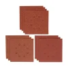 Irwin schuurvel 115 x 115 mm K80/K120/K180 zelfhechtend, met perforatie, 10 stuks.