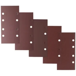 Irwin schuurvel 190 x 93 mm K80/K120/K240 zelfhechtend, met perforatie voor Bosch, Skil, Gamma, Makita, Metabo, 10 stuks.