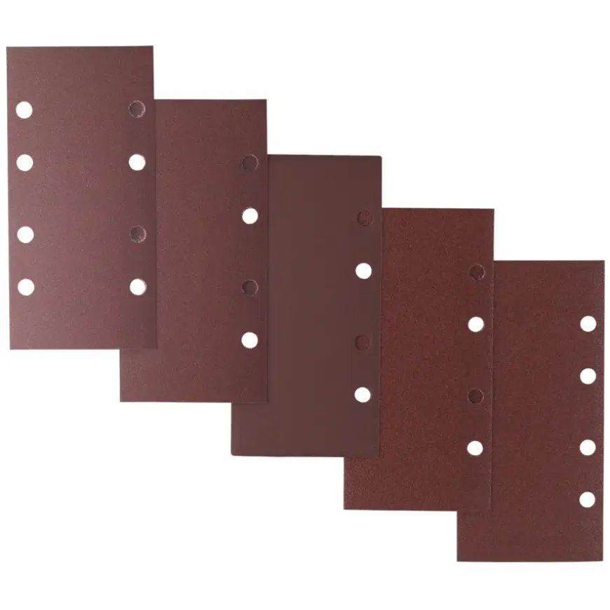 Irwin schuurvel 190 x 93 mm K80/K120/K240 zelfhechtend, met perforatie voor Bosch, Skil, Gamma, Makita, Metabo, 10 stuks.