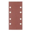 Irwin schuurvel 190 x 93 mm K80/K120/K240 zelfhechtend, met perforatie voor Bosch, Skil, Gamma, Makita, Metabo, 5 stuks.