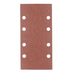 Irwin schuurvel 190 x 93 mm K80 zelfhechtend, met perforatie voor Bosch, Skil, Gamma, Makita, Metabo, 5 stuks.