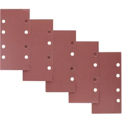 Irwin schuurvel 190 x 93 mm K120 zelfhechtend, met perforatie voor Bosch, Skil, Gamma, Makita, Metabo, 5 stuks.