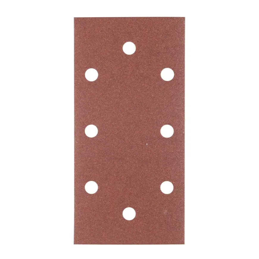 Irwin schuurvel 190 x 93 mm K120 zelfhechtend, met perforatie voor B+D, 5 stuks.