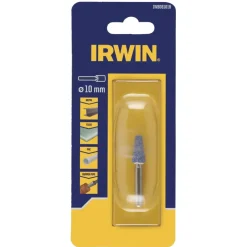 Irwin slijpsteen kegelvormig Ø10 mm met as Ø6 mm.