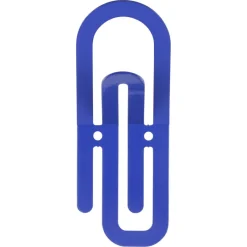 Geen Jashaak enkel Paperclip blauw zamak