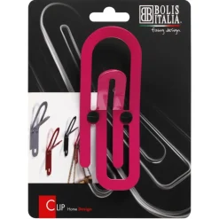Geen Jashaak enkel Paperclip roze zamak