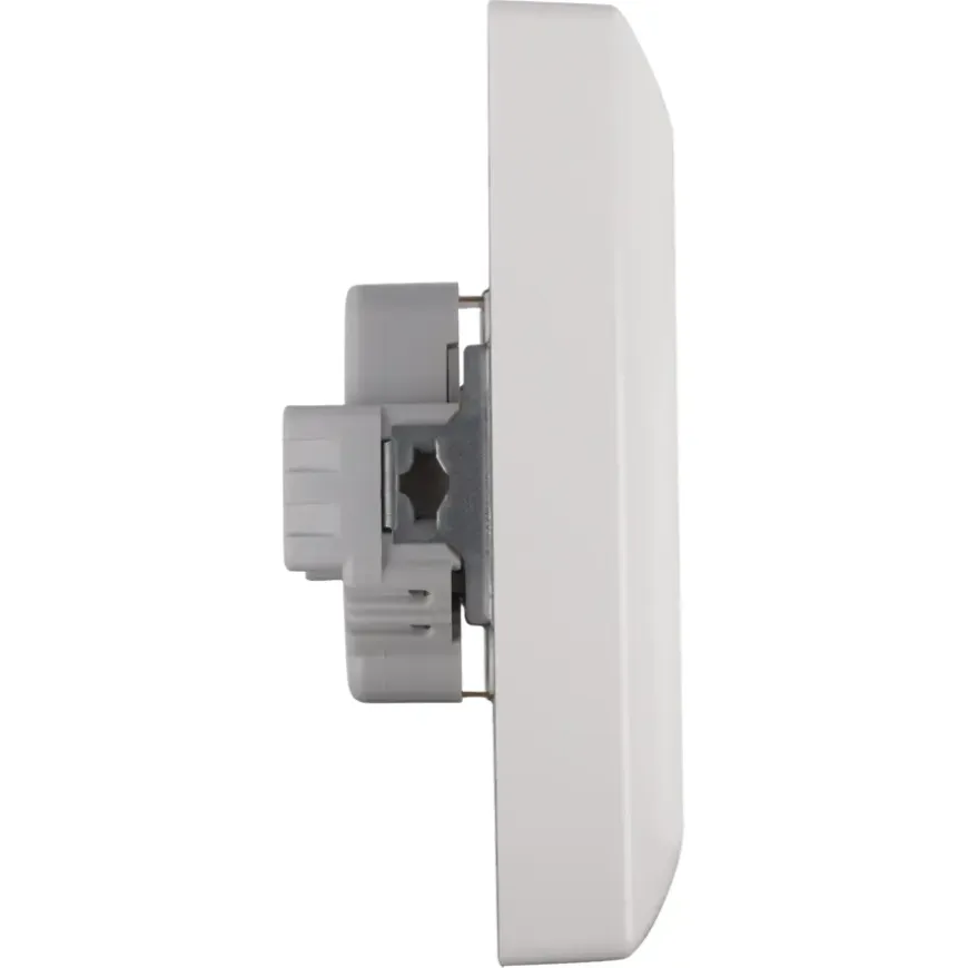 Jung AS500 Inbouw Dubbel Geaard Stopcontact Wit