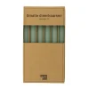 Geen Kaars diner smal geel 17 cm - set van 2