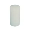 Geen Kaars stomp rustiek wit 13 x 6,8 cm
