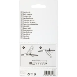 Kabelbeschermers 4 kleuren 9x42mm - 4 stuks