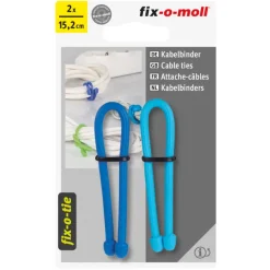 Kabelbinder fix-o-tie 2 klittenband 152mm - 2 stuks