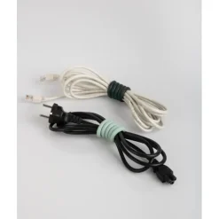 Kabelbinder spiraal 2 kleuren 90mm - 2 stuks