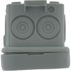 Kabeldoos met Doorsteektules Spatwaterdicht IP54 Grijs