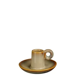 Geen Kandelaar beige - h6xd10cm
