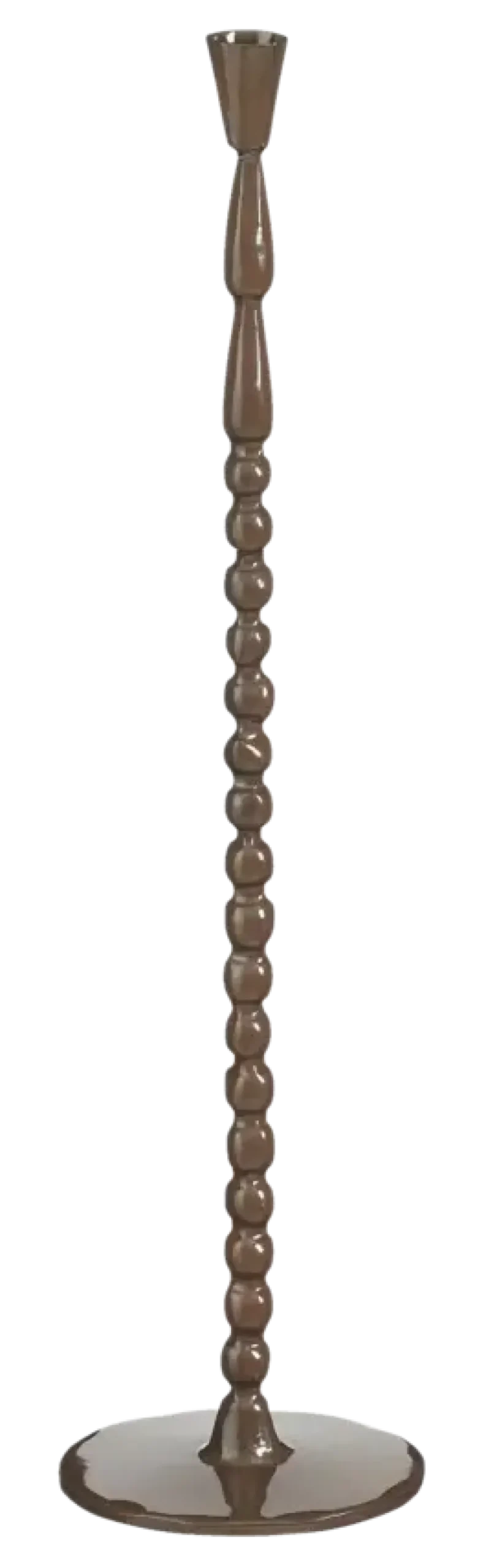 Geen Kandelaar bruin - h56xd13,5cm